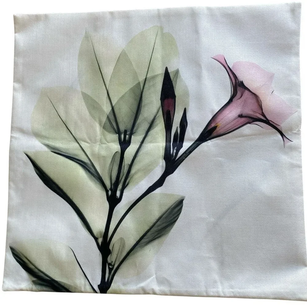 3 Floral Print Decorative Pillow Covers NWOT